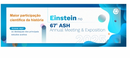 Einstein no ASH 2025: maior participação histórica e estudos premiados em hematologia